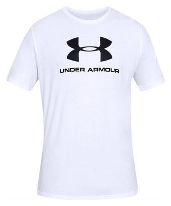Under Armour Sportstyle Logo Tee 1329590-100 Homme t-shirt Blanc