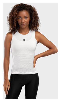 Sous-maillot vélo femme Cyclisme Train Force Blanc