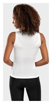 Sous-maillot vélo femme Cyclisme Train Force Blanc