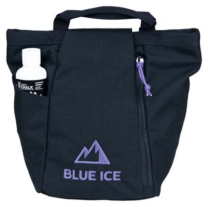 Magnesiumbeutel Blue Ice Sitter Schwarz