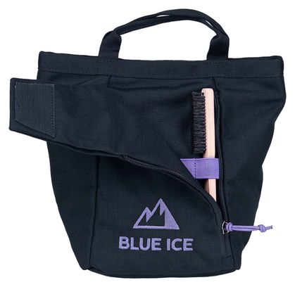 Magnesiumbeutel Blue Ice Sitter Schwarz