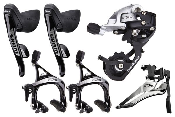 Sram Rival 22 YAW Groupset 2x11s Short Cage