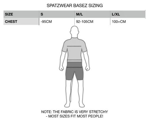 Spatzwear Basez 2 Baselayer Zwart