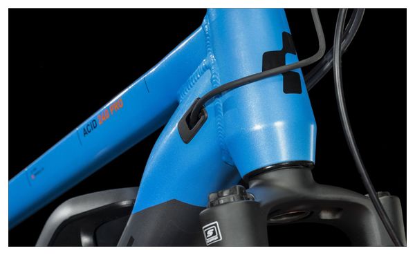 Cube Acid 240 Hybrid Rookie Pro 400 Kid Electric Hardtail MTB Shimano Alivio/Altus 9S 400 Wh 24'' Actionteam Grau Blau Orange 2023 7 - 10 Jahre alt
