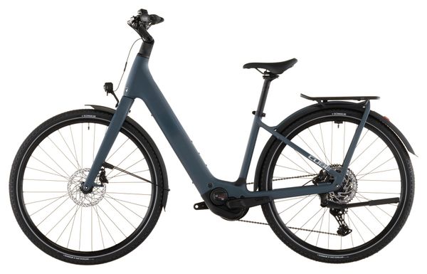VTC Électrique Cube Kathmandu Hybrid C:62 Pro 400X Easy Entry Shimano Cues 11V 400 Wh 700 mm Bleu Spectral 2026