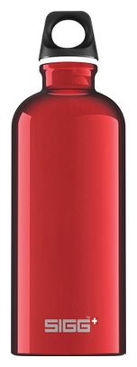 Sigg Traveller 0.6L Red waterfles