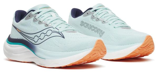 Scarpe da corsa Saucony Ride 19 blu/arancione da donna
