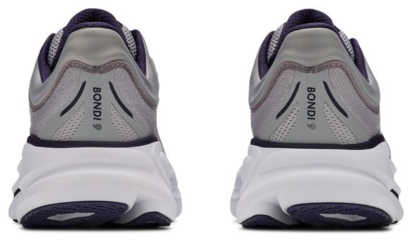 Hoka Bondi 9 Laufschuhe, grau, für Herren