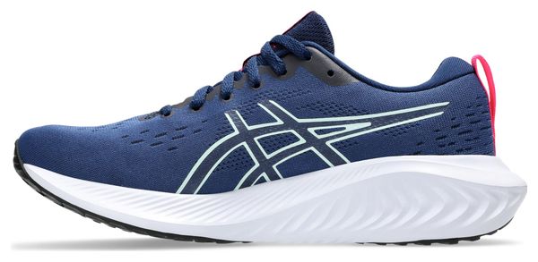 Zapatillas de running Asics Gel-Excite 10 azul/rosa para mujer