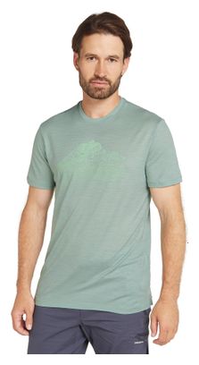 Icebreaker 150 Tech Lite Rising Light Green Technical T-Shirt