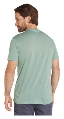 T-Shirt Technique Icebreaker 150 Tech Lite Rising Light Vert