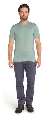 Icebreaker 150 Tech Lite Rising Light Green Technical T-Shirt