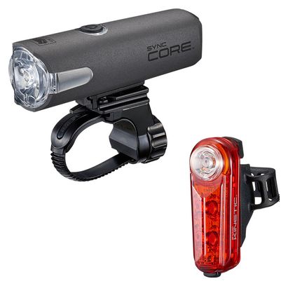 Cateye Sync Core + Sync Kinetic Lights