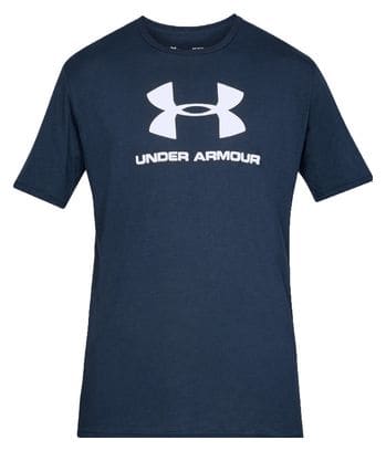 Under Armour Sportstyle Logo Tee 1329590-408 Homme t-shirt Bleu foncé