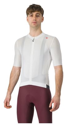 Castelli Espresso Men's Short Sleeve Jersey White Grey