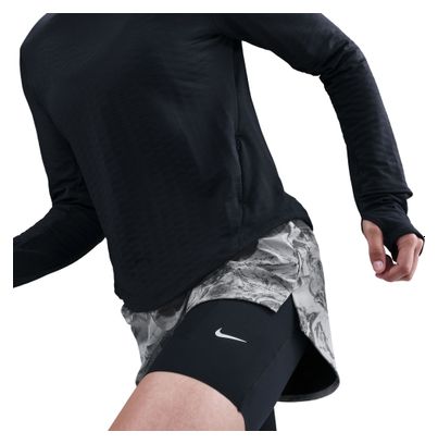 Nike Swift Dames Zilver 2-in-1 Short