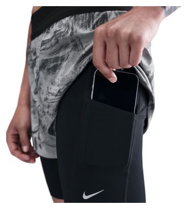 Nike Swift Dames Zilver 2-in-1 Short