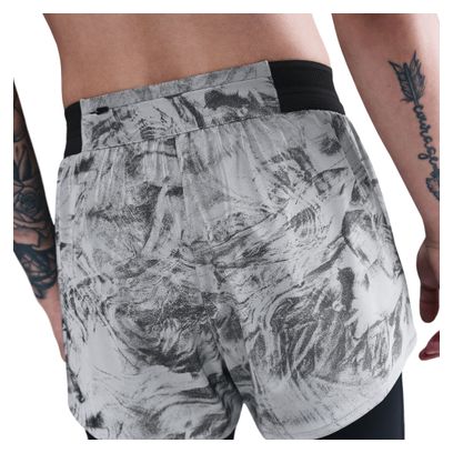 Nike Swift Dames Zilver 2-in-1 Short