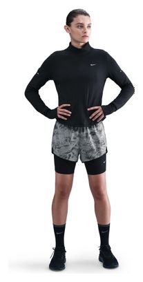 Nike Swift Dames Zilver 2-in-1 Short