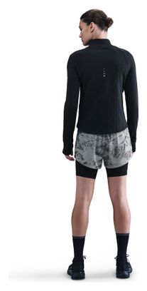 Nike Swift Dames Zilver 2-in-1 Short