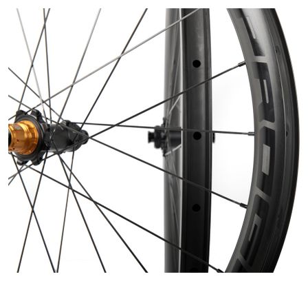 Paire de roues Progress GRX40 Gravel | 12x100/12x142 mm | Center Lock
