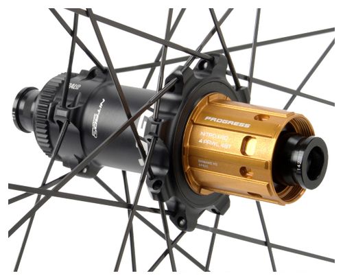 Paire de roues Progress GRX40 Gravel | 12x100/12x142 mm | Center Lock