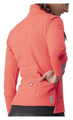 Castelli Dinamica Women's Windbreaker Jacket Pink
