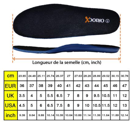 Bottes de trekking et de randonnée Oriocx Nájera V3 Pro Gris-Bleu