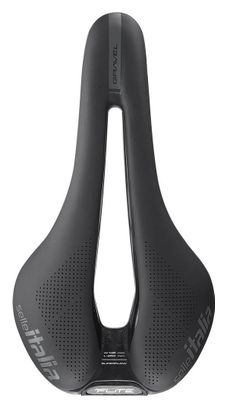 Selle Flite Boost Gravel TI 316 Superflow Selle Italia Noir