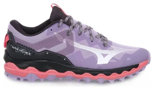 Chaussures de Trail Running Femme Mizuno Wave Mujin 9 Violet Rose