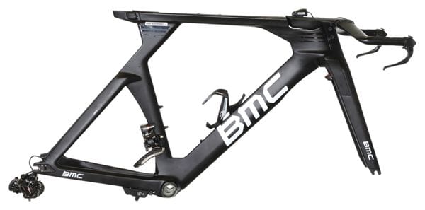 Team Pro Bike - Kit Rahmen / Gabel BMC Timemachine 01 AG2R Campagnolo Super Record EPS 11V Kufen 2021 'Van Avermaet'