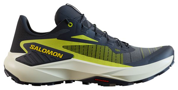 Chaussures Trail Salomon Genesis Noir Jaune Homme