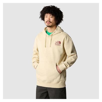 North face beige hoodie sale