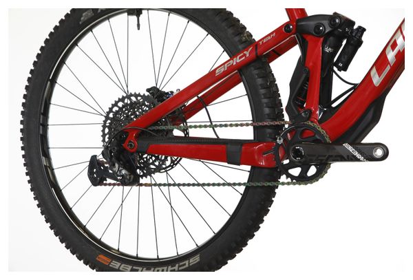 Gereviseerd product - Mountainbike Lapierre Spicy CF Team Sram X01 Eagle 12V 29' Glossy Red 2023