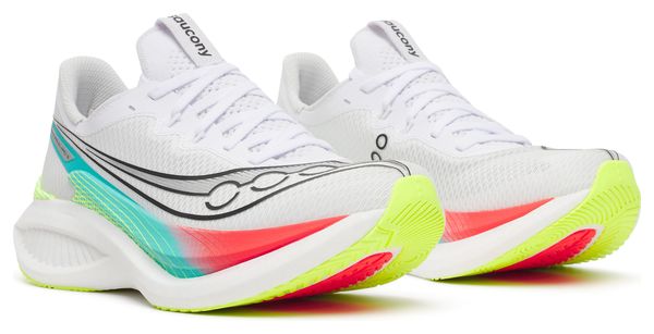 Saucony Endorphin Pro 5 hardloopschoenen, wit/meerkleurig, dames