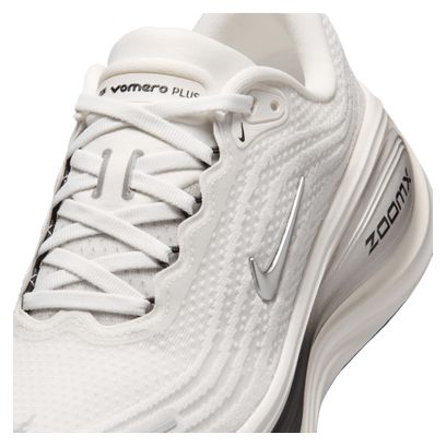 Nike Vomero Plus Women's Running Shoes - White/Silver