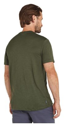 T-Shirt Technique Icebreaker 150 Tech Lite Southern Constellation Khaki