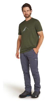 Icebreaker 150 Tech Lite Southern Constellation Khaki Technical T-Shirt