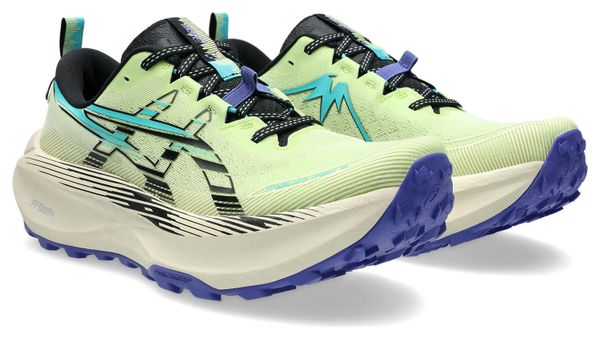 Chaussures Trail Asics Trabuco Max 4 Vert/Bleu Homme