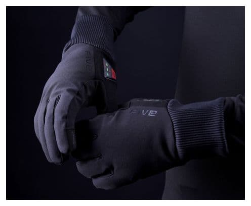 Wärmende Handschuhe Five Gloves HG STOKE WP Schwarz