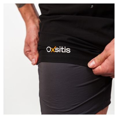 Oxsitis X-Race Herren 2-in-1 Running Shorts Schwarz