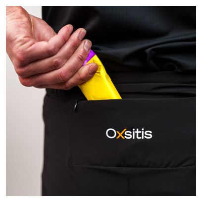 Oxsitis X-Race Herren 2-in-1 Running Shorts Schwarz