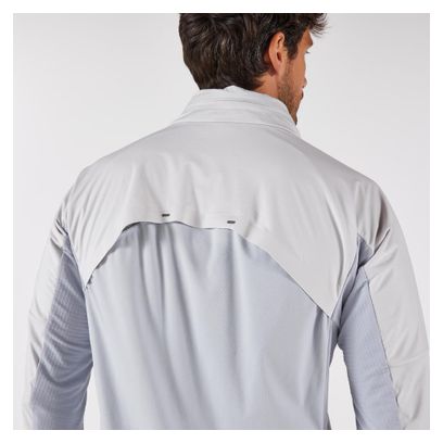 Heren Kiprun Run 900 Warm Grijs Long Sleeve Jacket