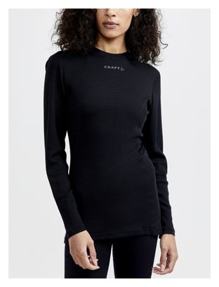 Craft Pro Wool Extreme X Langarmtrikot Schwarz Damen
