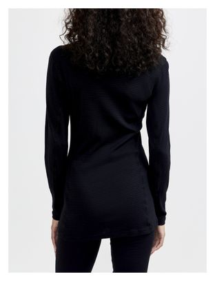 Craft Pro Wool Extreme X Langarmtrikot Schwarz Damen