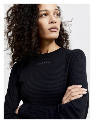 Craft Pro Wool Extreme X Langarmtrikot Schwarz Damen