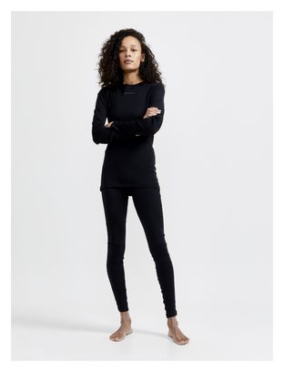Craft Pro Wool Extreme X Langarmtrikot Schwarz Damen