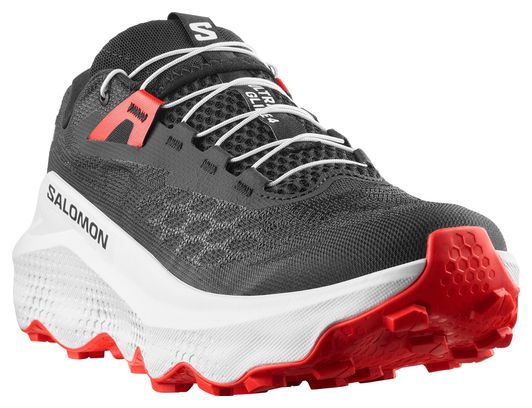 Salomon Ultra Glide 4 Trailschoenen Zwart/Wit/Rood Heren