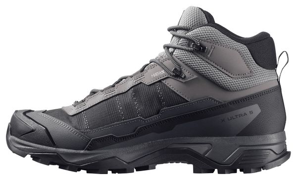 Zapatillas de senderismo Salomon X Ultra 5 Mid GTX Gris Hombre