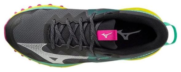 Chaussures de Trail Running Femme Mizuno Wave Mujin 9 Noir Multi-couleurs